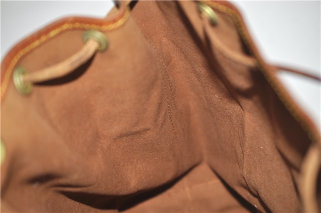 Authentic Louis Vuitton Monogram Noe Shoulder Drawstring Bag M42224 LV 8964E