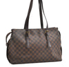 Authentic Louis Vuitton Damier Chelsea Shoulder Tote Bag N51119 LV 8968F
