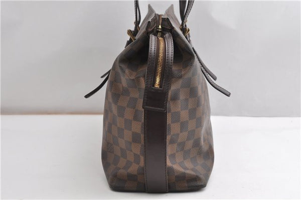 Authentic Louis Vuitton Damier Chelsea Shoulder Tote Bag N51119 LV 8968F