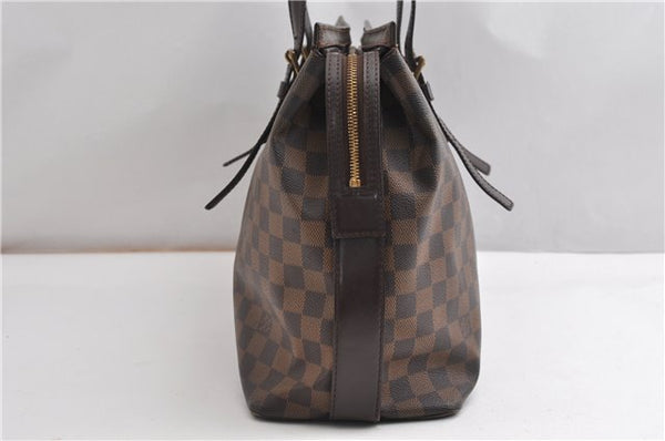 Authentic Louis Vuitton Damier Chelsea Shoulder Tote Bag N51119 LV 8968F