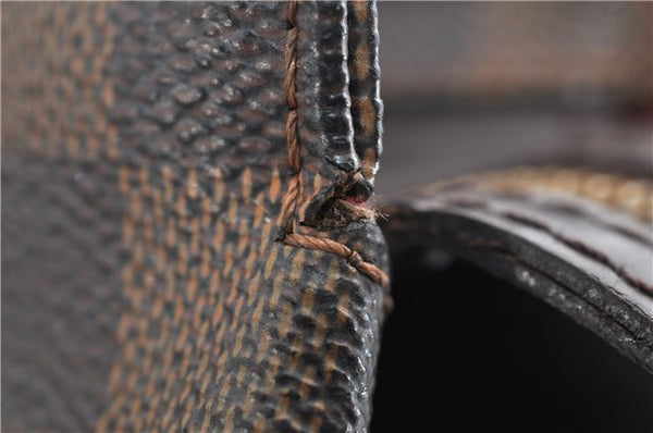 Authentic Louis Vuitton Damier Chelsea Shoulder Tote Bag N51119 LV 8968F