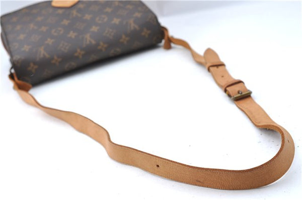 Auth Louis Vuitton Monogram Cartouchiere GM Shoulder Cross Bag M51252 LV 8971A