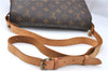 Auth Louis Vuitton Monogram Cartouchiere GM Shoulder Cross Bag M51252 LV 8971A