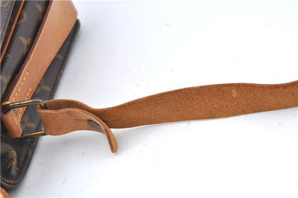 Auth Louis Vuitton Monogram Cartouchiere GM Shoulder Cross Bag M51252 LV 8971A