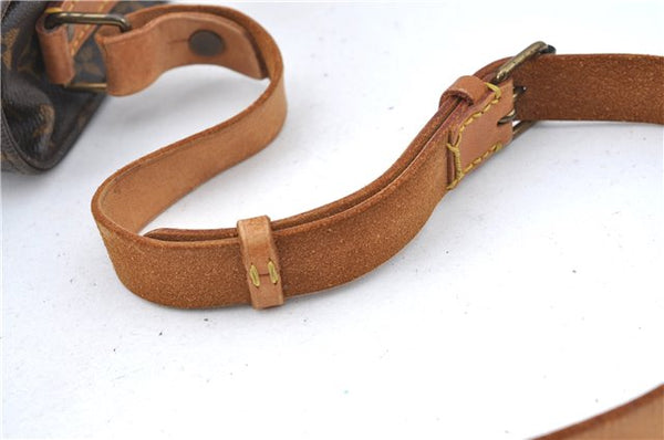 Auth Louis Vuitton Monogram Cartouchiere GM Shoulder Cross Bag M51252 LV 8971A