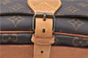 Auth Louis Vuitton Monogram Cartouchiere GM Shoulder Cross Bag M51252 LV 8971A