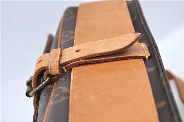 Auth Louis Vuitton Monogram Cartouchiere GM Shoulder Cross Bag M51252 LV 8971A