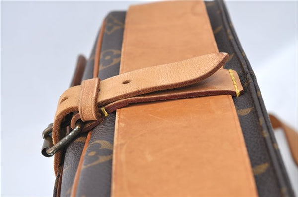 Auth Louis Vuitton Monogram Cartouchiere GM Shoulder Cross Bag M51252 LV 8971A