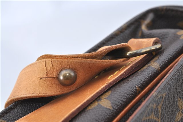 Auth Louis Vuitton Monogram Cartouchiere GM Shoulder Cross Bag M51252 LV 8971A