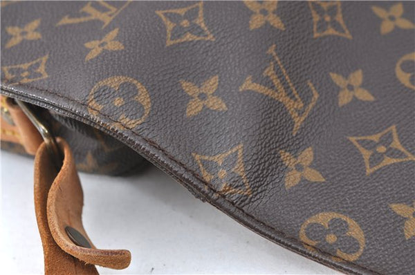Auth Louis Vuitton Monogram Cartouchiere GM Shoulder Cross Bag M51252 LV 8971A