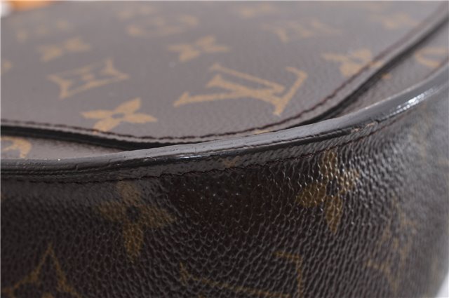 Auth Louis Vuitton Monogram Saint Cloud GM Shoulder Cross Bag M51242 LV 8972C