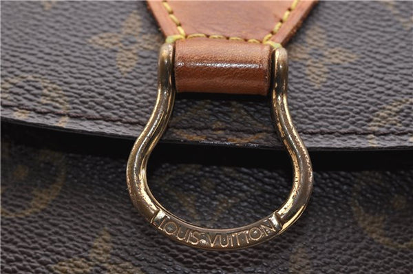 Auth Louis Vuitton Monogram Saint Cloud GM Shoulder Cross Bag M51242 LV 8972C