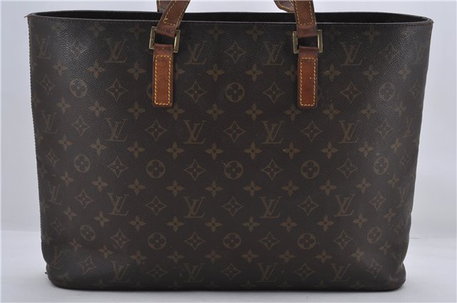 Authentic Louis Vuitton Monogram Luco Shoulder Tote Bag M51155 LV 8973D