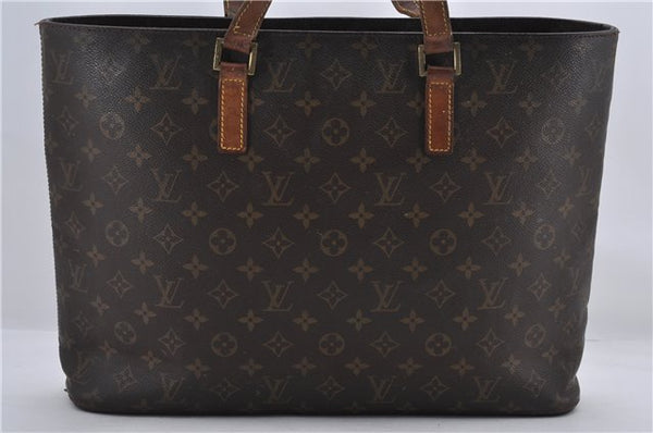 Authentic Louis Vuitton Monogram Luco Shoulder Tote Bag M51155 LV 8973D