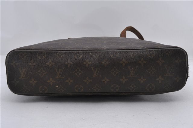 Authentic Louis Vuitton Monogram Luco Shoulder Tote Bag M51155 LV 8973D