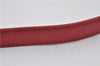 Authentic BURBERRY Vintage Leather Shoulder Cross Body Bag Purse Red 8973E