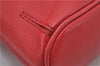 Authentic BURBERRY Vintage Leather Shoulder Cross Body Bag Purse Red 8973E