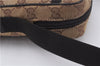 Authentic GUCCI Shoulder Cross Body Bag GG Canvas Leather 0181619 Brown 8976D