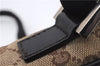 Authentic GUCCI Shoulder Cross Body Bag GG Canvas Leather 0181619 Brown 8976D