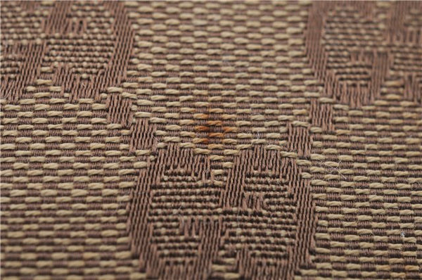 Authentic GUCCI Shoulder Cross Body Bag GG Canvas Leather 0181619 Brown 8976D