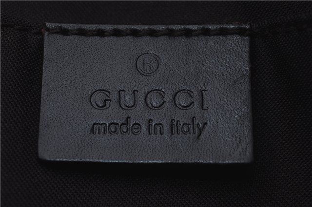 Authentic GUCCI Shoulder Cross Body Bag GG Canvas Leather 0181619 Brown 8976D