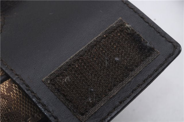 Authentic GUCCI Shoulder Cross Body Bag GG Canvas Leather 0181619 Brown 8976D