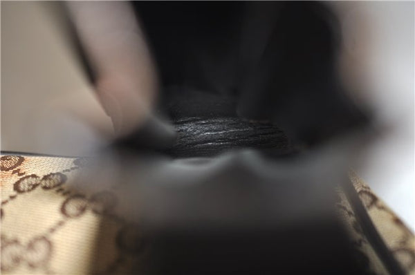 Authentic GUCCI Shoulder Cross Body Bag GG Canvas Leather 0181619 Brown 8976D