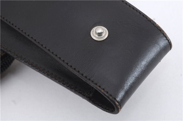 Authentic GUCCI Shoulder Cross Body Bag GG Canvas Leather 0181619 Brown 8976D