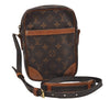 Authentic Louis Vuitton Monogram Danube Shoulder Cross Bag M45266 LV Junk 8978D