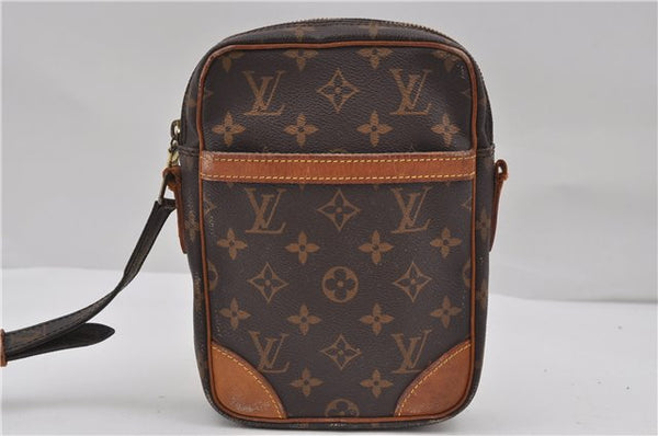 Authentic Louis Vuitton Monogram Danube Shoulder Cross Bag M45266 LV Junk 8978D
