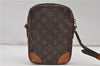Authentic Louis Vuitton Monogram Danube Shoulder Cross Bag M45266 LV Junk 8978D