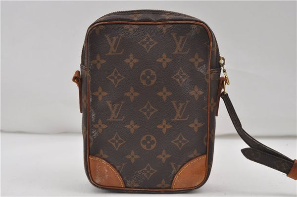 Authentic Louis Vuitton Monogram Danube Shoulder Cross Bag M45266 LV Junk 8978D