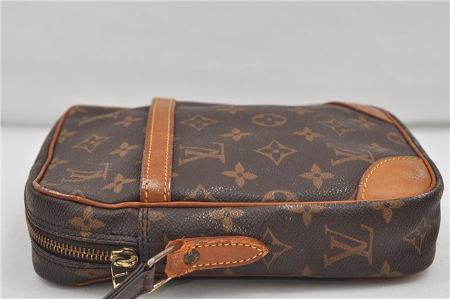 Authentic Louis Vuitton Monogram Danube Shoulder Cross Bag M45266 LV Junk 8978D
