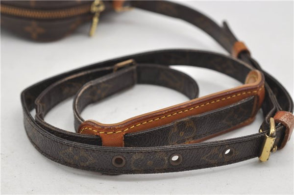 Authentic Louis Vuitton Monogram Danube Shoulder Cross Bag M45266 LV Junk 8978D