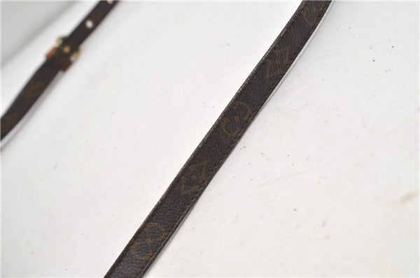 Authentic Louis Vuitton Monogram Danube Shoulder Cross Bag M45266 LV Junk 8978D