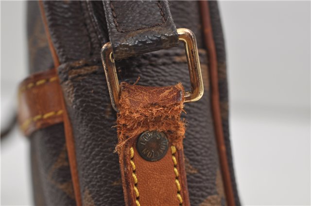 Authentic Louis Vuitton Monogram Danube Shoulder Cross Bag M45266 LV Junk 8978D