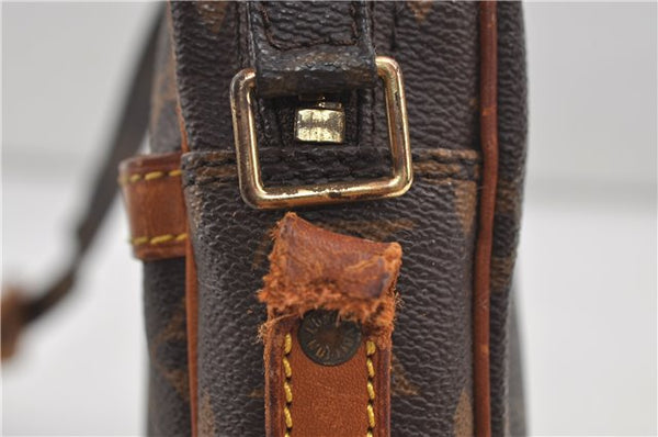 Authentic Louis Vuitton Monogram Danube Shoulder Cross Bag M45266 LV Junk 8978D