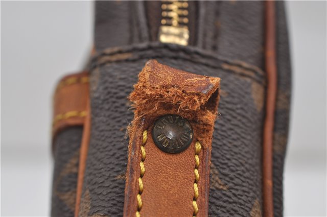 Authentic Louis Vuitton Monogram Danube Shoulder Cross Bag M45266 LV Junk 8978D