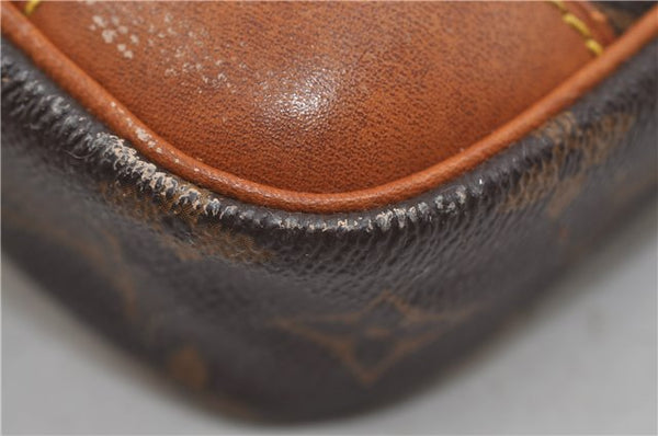 Authentic Louis Vuitton Monogram Danube Shoulder Cross Bag M45266 LV Junk 8978D