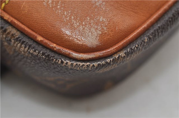 Authentic Louis Vuitton Monogram Danube Shoulder Cross Bag M45266 LV Junk 8978D