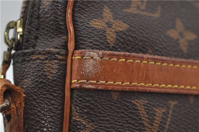 Authentic Louis Vuitton Monogram Danube Shoulder Cross Bag M45266 LV Junk 8978D