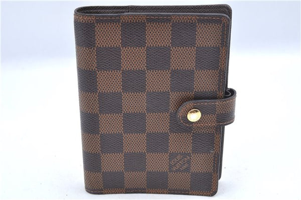 Authentic Louis Vuitton Damier Agenda PM Notebook Cover R20700 LV 8980F