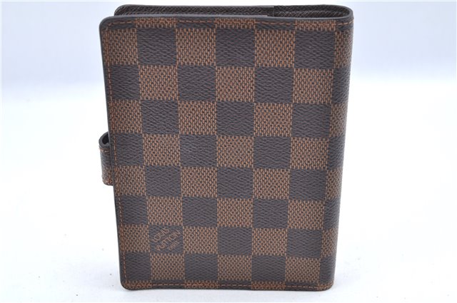 Authentic Louis Vuitton Damier Agenda PM Notebook Cover R20700 LV 8980F