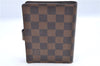 Authentic Louis Vuitton Damier Agenda PM Notebook Cover R20700 LV 8980F