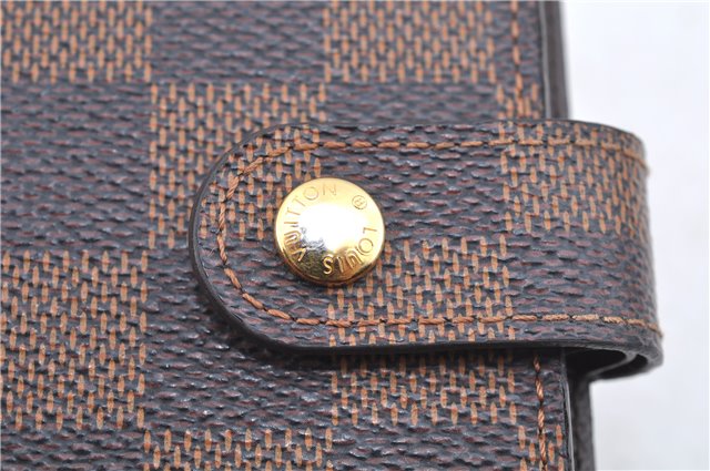 Authentic Louis Vuitton Damier Agenda PM Notebook Cover R20700 LV 8980F