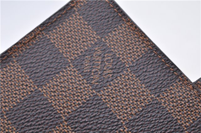 Authentic Louis Vuitton Damier Agenda PM Notebook Cover R20700 LV 8980F