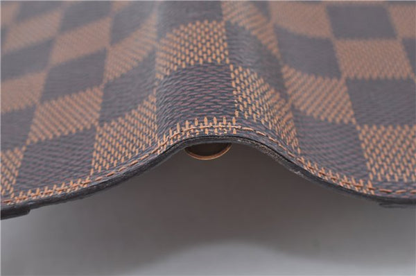 Authentic Louis Vuitton Damier Agenda PM Notebook Cover R20700 LV 8980F