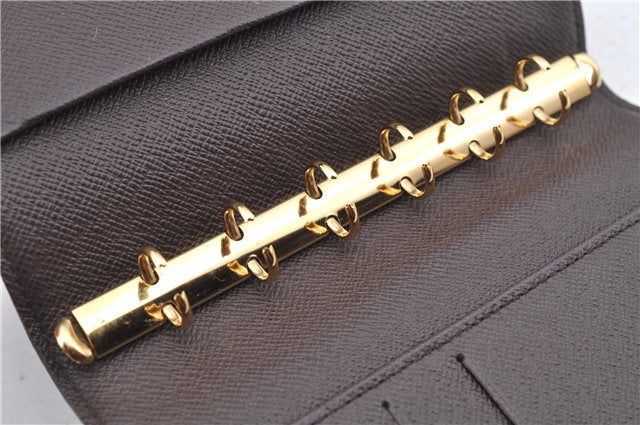 Authentic Louis Vuitton Damier Agenda PM Notebook Cover R20700 LV 8980F