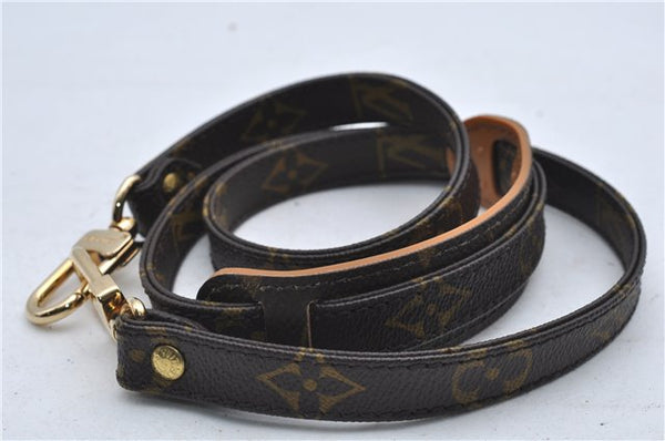 Authentic Louis Vuitton Monogram Brown Shoulder Strap 37.8" LV 8983D