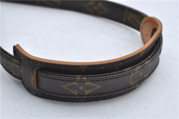 Authentic Louis Vuitton Monogram Brown Shoulder Strap 37.8" LV 8983D